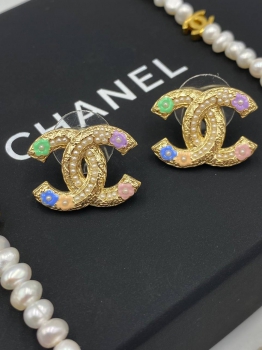 Серьги  Chanel Артикул BMS-117184. Вид 1