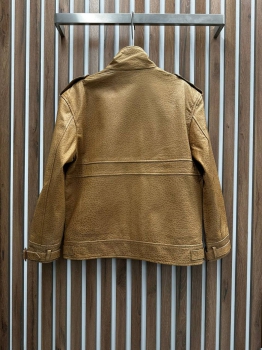 Кожаная куртка  Yves Saint Laurent Артикул BMS-120956. Вид 5