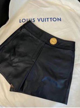 Кожаные шорты Louis Vuitton Артикул BMS-121674. Вид 1