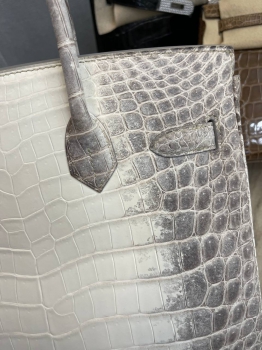 Сумка женская Himalaya Birkin, 30 cm, PHW Hermes Артикул BMS-121900. Вид 3