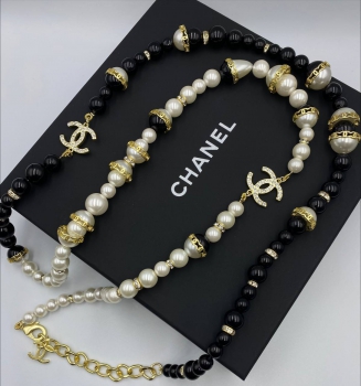 Бусы 120 см Chanel Артикул BMS-123101. Вид 1