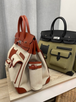 Сумка женская Birkin, 40, PHW Hermes Артикул BMS-131077. Вид 3