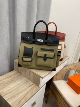 Сумка женская Birkin, 40, PHW Hermes Артикул BMS-131076. Вид 1