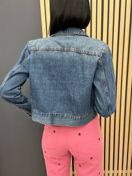 Джинсовая куртка Chanel Артикул BMS-129387. Вид 4