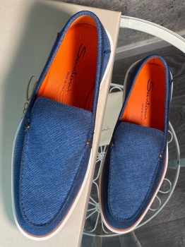 Мокасины SANTONI  Артикул BMS-131422. Вид 4
