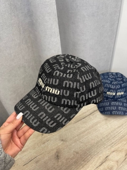 Бейсболка Miu Miu Артикул BMS-131471. Вид 2