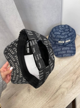 Бейсболка Miu Miu Артикул BMS-131471. Вид 3
