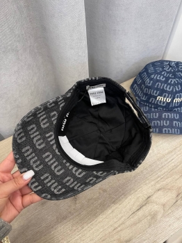 Бейсболка Miu Miu Артикул BMS-131471. Вид 4
