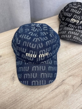 Бейсболка Miu Miu Артикул BMS-131470. Вид 1