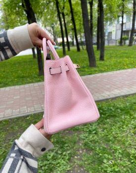Сумка женская  Birkin, 25, PHW Hermes Артикул BMS-131674. Вид 5