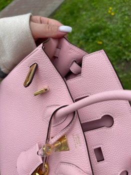 Сумка женская  Birkin, 25, PHW Hermes Артикул BMS-131674. Вид 7