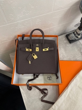 Сумка женская Birkin 25, GHW Togo  Hermes Артикул BMS-131752. Вид 1