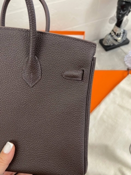 Сумка женская Birkin 25, GHW Togo  Hermes Артикул BMS-131752. Вид 6