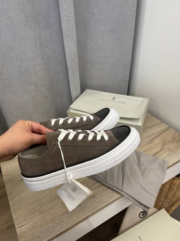 Кеды женские Brunello Cucinelli Артикул BMS-131767. Вид 1
