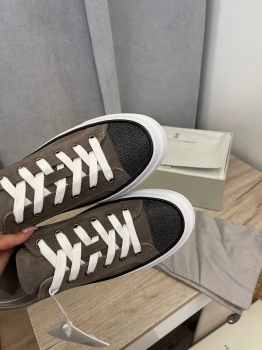 Кеды женские Brunello Cucinelli Артикул BMS-131767. Вид 3