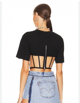 Футболка  Mugler   Артикул BMS-131781. Вид 2
