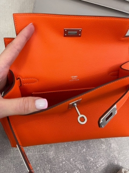 Сумка женская Kelly Pochette Hermes Артикул BMS-131794. Вид 2