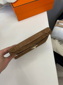 Сумка женская  Kelly Pochette, GHW Hermes Артикул BMS-131823. Вид 2