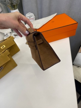 Сумка женская  Kelly Pochette, GHW Hermes Артикул BMS-131823. Вид 4