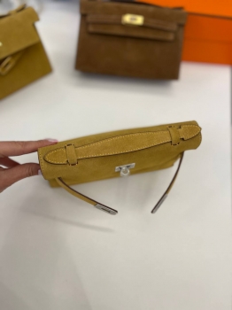 Сумка женская  Kelly Pochette, GHW Hermes Артикул BMS-131824. Вид 3