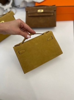Сумка женская  Kelly Pochette, GHW Hermes Артикул BMS-131824. Вид 5