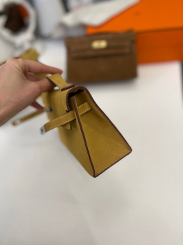 Сумка женская  Kelly Pochette, GHW Hermes Артикул BMS-131824. Вид 6