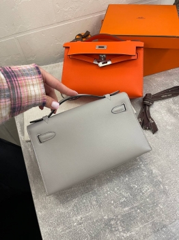 Сумка женская Kelly Pochette Hermes Артикул BMS-131891. Вид 4