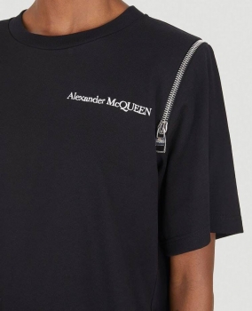 Футболка  Alexander McQueen Артикул BMS-131975. Вид 2