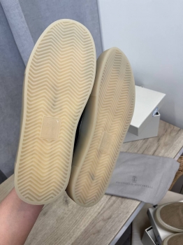 Кеды мужские Brunello Cucinelli Артикул BMS-132012. Вид 4