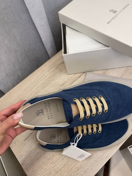 Кеды мужские Brunello Cucinelli Артикул BMS-132012. Вид 7