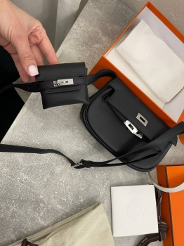 Сумка женская Kelly Moove 19, swift leather Hermes Артикул BMS-132109. Вид 4