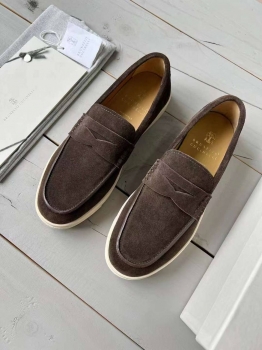 Лоферы Brunello Cucinelli Артикул BMS-132150. Вид 1