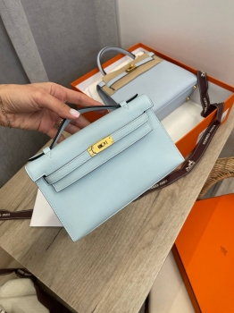  Сумка женская Kelly Pochette Hermes Артикул BMS-132160. Вид 1
