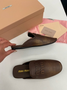 Мюли  Miu Miu Артикул BMS-132516. Вид 4