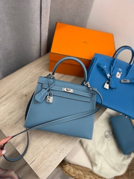  Сумка женская  Kelly, 25 Epsom Hermes Артикул BMS-132635. Вид 1