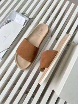 Шлепанцы Brunello Cucinelli Артикул BMS-132659. Вид 2