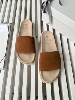 Шлепанцы Brunello Cucinelli Артикул BMS-132659. Вид 1