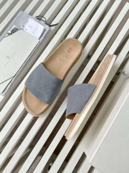 Шлепанцы Brunello Cucinelli Артикул BMS-132658. Вид 2