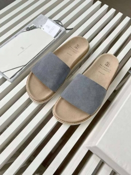 Шлепанцы Brunello Cucinelli Артикул BMS-132658. Вид 1