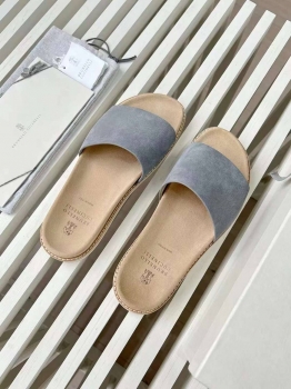 Шлепанцы Brunello Cucinelli Артикул BMS-132658. Вид 3