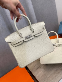 Сумка женская Birkin , 30 cm, PHW MATTE NILOTICUS Hermes Артикул BMS-132982. Вид 1