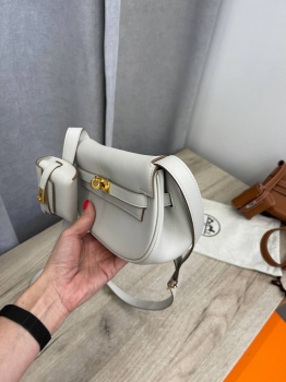 Сумка женская Kelly Moove 19, swift leather Hermes Артикул BMS-133064. Вид 4