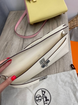 КЛАТЧ KELLY CUT, swift, Mushroom color Hermes Артикул BMS-133066. Вид 7