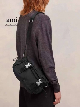 Сумка мужская AMI    Артикул BMS-133123. Вид 1