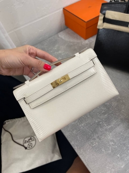 Сумка женская Pochette,  Lezard Natura Hermes Артикул BMS-133144. Вид 2