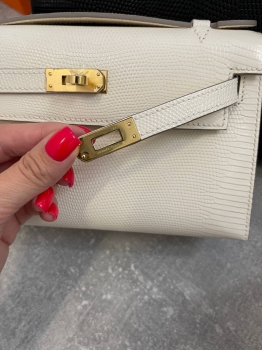 Сумка женская Pochette,  Lezard Natura Hermes Артикул BMS-133144. Вид 6
