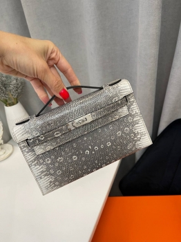 Сумка женская Pochette,  Lezard Natura Hermes Артикул BMS-133143. Вид 1