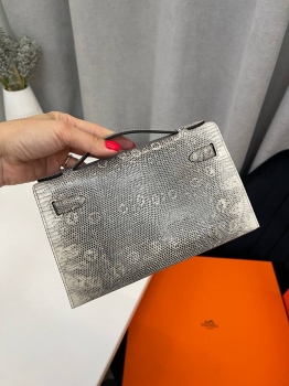 Сумка женская Pochette,  Lezard Natura Hermes Артикул BMS-133143. Вид 3