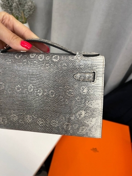 Сумка женская Pochette,  Lezard Natura Hermes Артикул BMS-133143. Вид 4