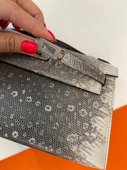 Сумка женская Pochette,  Lezard Natura Hermes Артикул BMS-133143. Вид 6